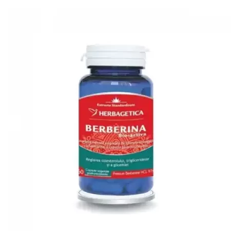 Herbagetica Berberina Bio-Activa x 60 cps