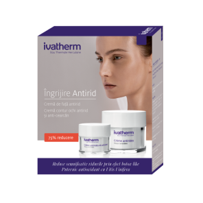 Ivatherm Crema Antirid 50ml + 75% Crema Contur Ochi 15ml