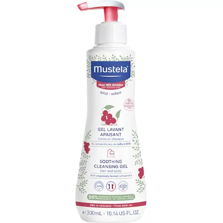 Mustela Gel Curatatot Calmant Piele Sensibila 300 ML