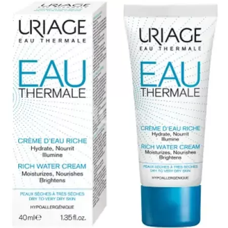 Uriage Eau Thermale Crema Hidratanta Textura Bogata 40 ml