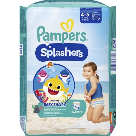 Pampers 4 Splash 9-15kg 11 buc