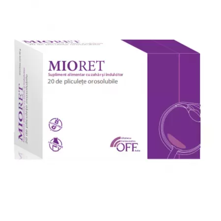 Mioret x 20 pl orosolubile x 40g
