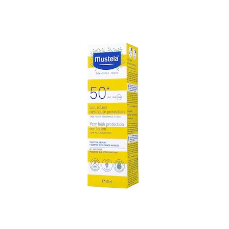 Mustela Lotiune SPF 50+ Very High pt Fata x 40 ml