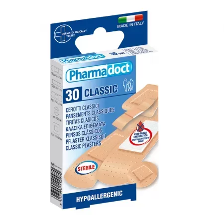 Pharmadoct Plasturi Hemostatici Asortati x 30