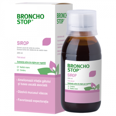 Bronchostop Sirop 200ml KWIZDA