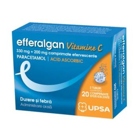 Efferalgan+C-cpr.eff. x 2 tub-Lab. Upsa