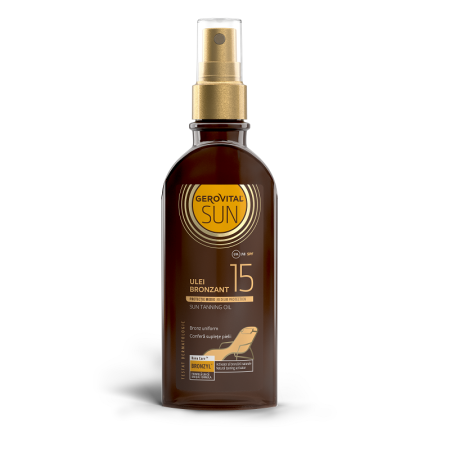 Gerovital Sun - Ulei Bronzant SPF15 x 150ml