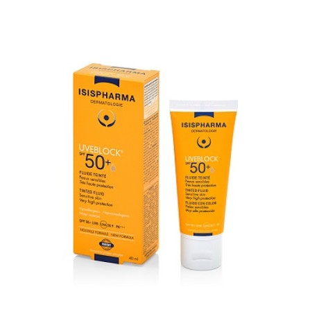 Isis Uveblock 50+ Light Tinted Fluid x 40 ml
