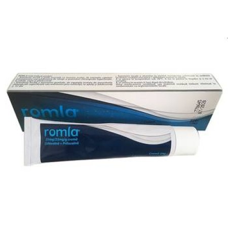 Romla 25mg/25mg crema x 30g
