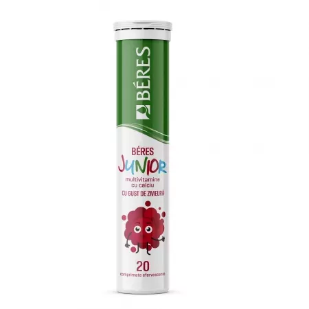 Beres Junior Multivitamine Cu Calciu 20cpr eff