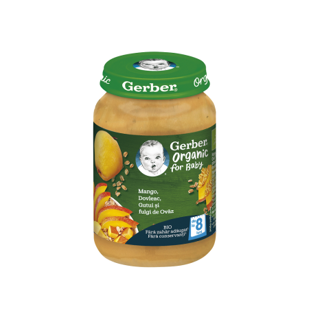 Gerber bio mango dovleac gutuie ovaz x 190g