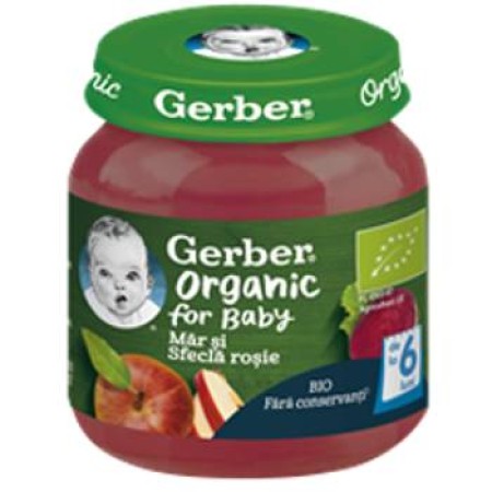 Gerber bio mar sfecla rosie x 125g