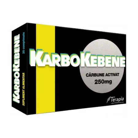 KarboKebene 250mg x 20cpr