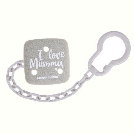Canpol Babies Lantisor suzeta I Love mummy 2/434