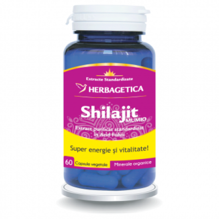 Herbagetica Shilajit Mumio x 60cps