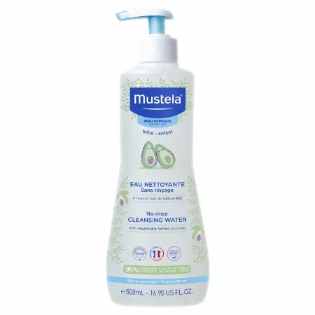 Mustela Apa De Curatare fara Clatire x 500 ml
