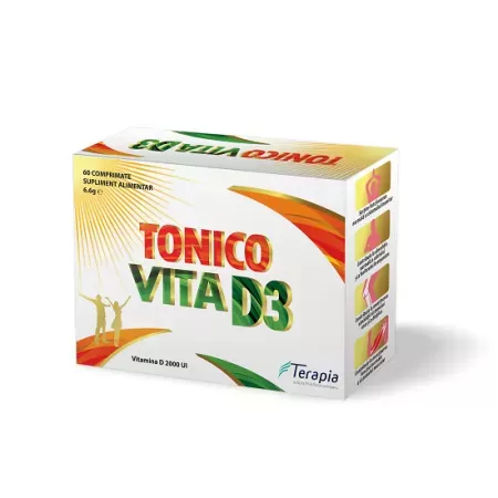 Tonico Vita D3 2000 UI x 60 cpr