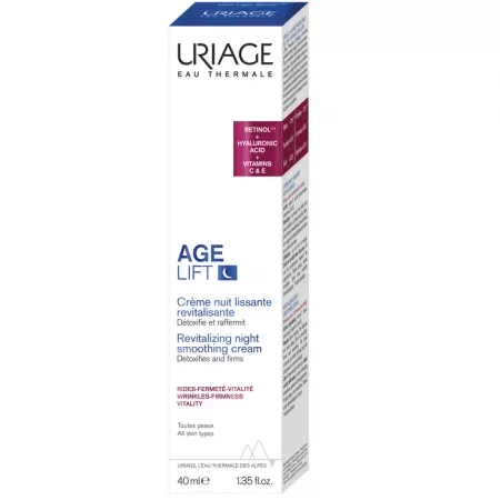 Uriage Age Lift Crema Noapte Detox Revitalizanta 40ml