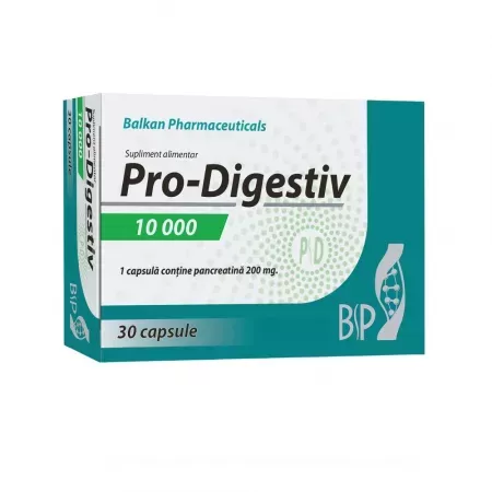 Pro-Digestiv 10000 UI x 30cps