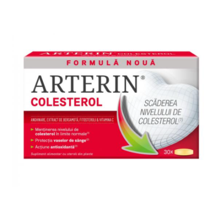 Arterin Colesterol x 30cpr . film