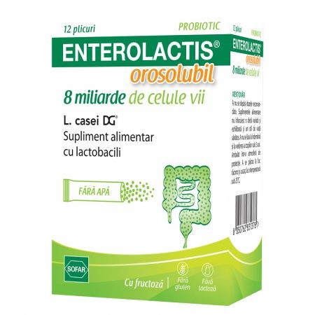 Enterolactis Orosolubil  -plicuri x 12-Sofar