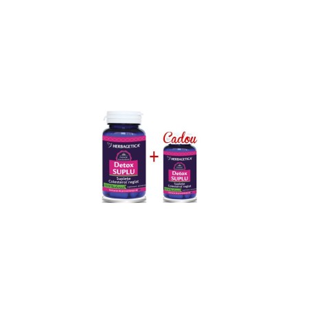 Herbagetica Detox Suplu x 60 + 10cps