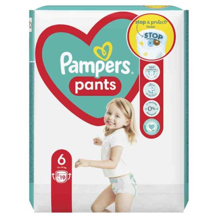 Pampers 6 Pants Active Baby 14+ kg x 19
