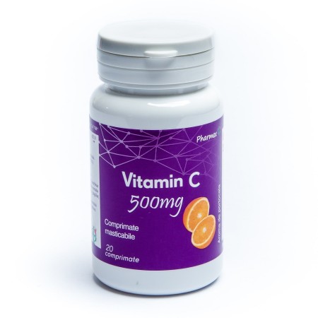 Vitamina C 500mg cpr.mast.x 20-Pharmex
