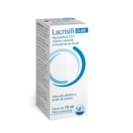 Lacrisifi Clar -sol.oft picaturi 0.5 x 10 ml
