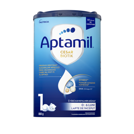 Lapte Praf Aptamil Cesar Biotik 1 800g