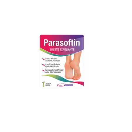 Zdrovit Parasoftin Sosete Exfoliante x 1 pereche