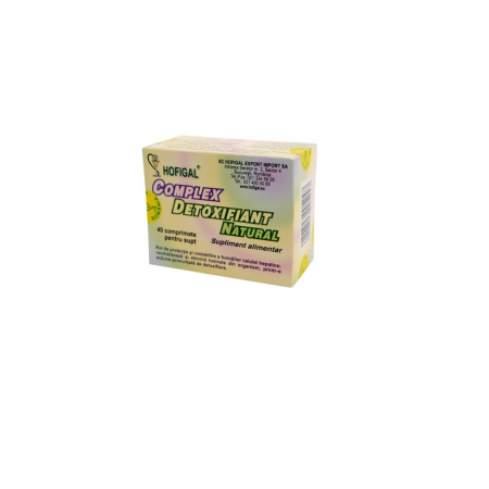 Hofigal Complex Detoxifiant Natural  x 40cp supt