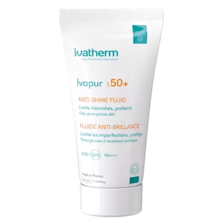 Ivatherm Ivapur Fluid Anti-Stralucire SPF50+ x 50ml