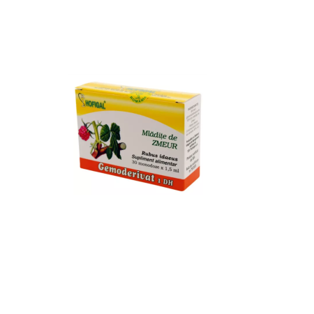 Hofigal Gemoderivat Mladite Zmeur x 30 monodoze