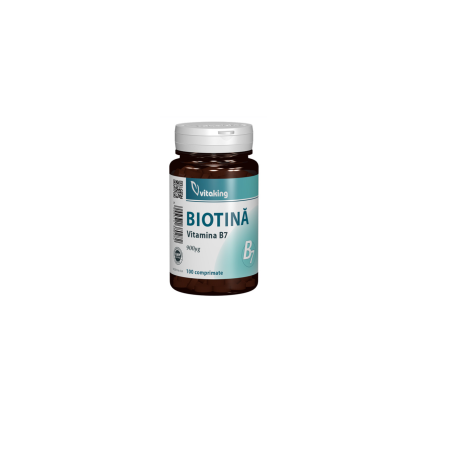 VitaKing Biotina Vitamina B7 900mcg x100cps