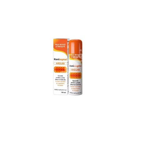 Zdrovit Raniseptol Arsuri spuma x150ml