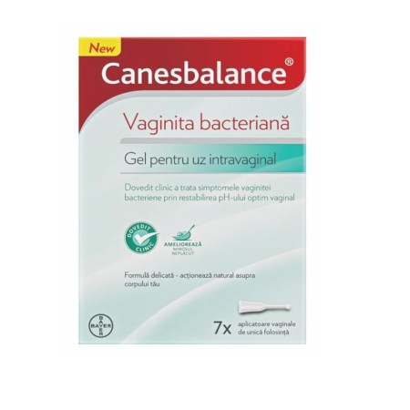 Canesbalance Gel Vaginal 5ml x 7 aplicatoare -Bayer
