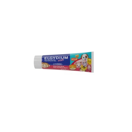 Elgydium Pasta Dinti Kids Emoji Capsuni 3-6 ani 50ml