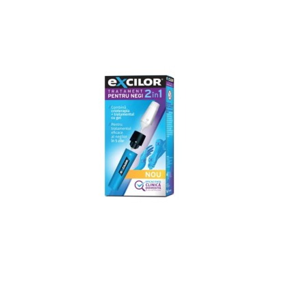 Excilor Tratament Pentru Negi 2 in 1 x 1 buc