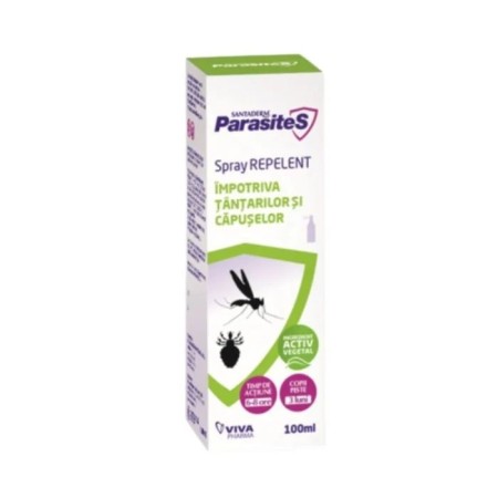 Santaderm Parasites Spray Repelent Tantari - Capuse 100ml