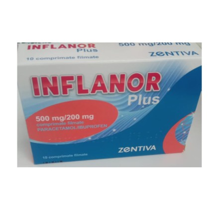 Inflanor Plus 500mg/200mg x 10 cpr.