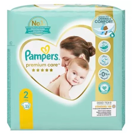 Pampers Premium Care 2 Mini 4-8 kg x 23buc
