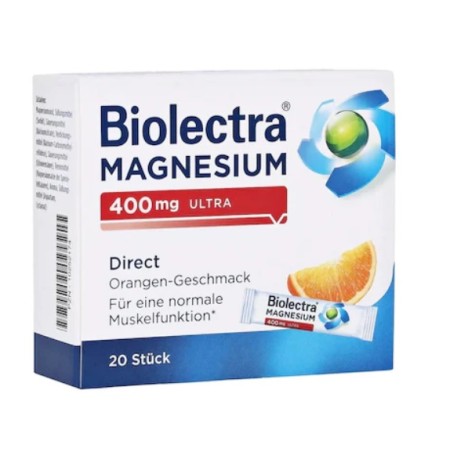 Biolectra Magnesium 400 mg  ultra orange X 20 plic