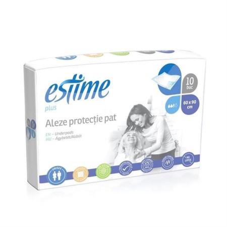 Estime Aleze protectie pat 60x90 cm x 10 buc