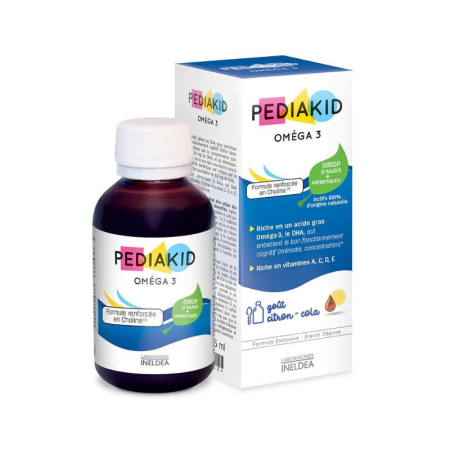 Pediakid Omega 3 DHA&amp;vitamines Sirop x 125ml