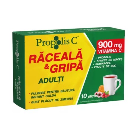 Propolis C Raceala Si Gripa Adulti-plic x 10