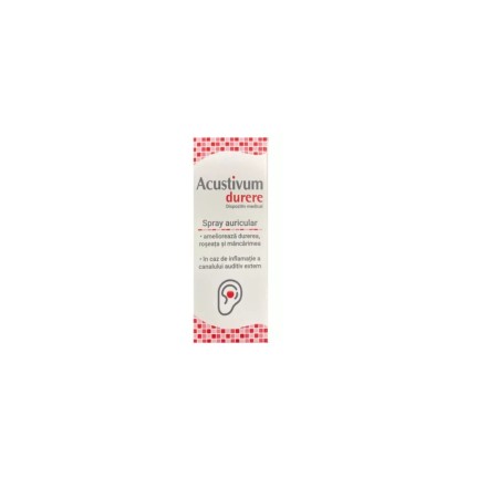 Zdrovit Acustivum Durere Spray Auricular x 20ml