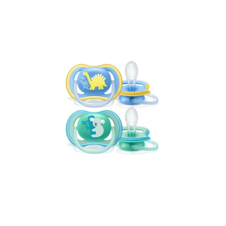 Avent 349/18 Suzeta 18+ Ultra air Verde/Albastru