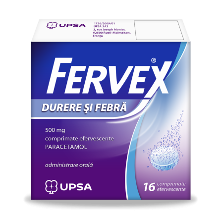 Fervex 500mg x 16 cpr eff