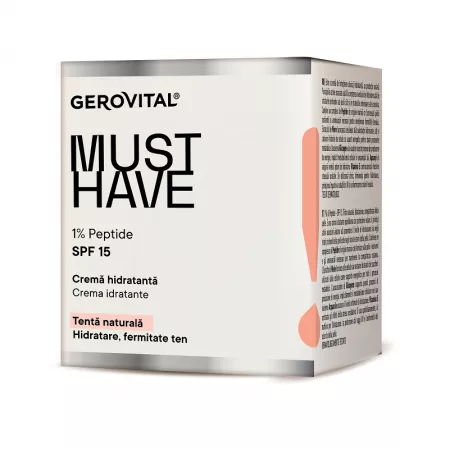 Gerovital Must Have crema hidratanta SPF 15 x 50ml